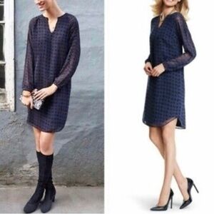 Cabi #3102 Harlequin Tunic Dress Diamond Print Size S